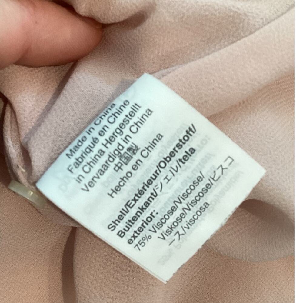 J.Crew Womens Velvet Tank Size 6 Blush Pink Shell Classic Preppy Fairy Grunge - Picture 9 of 10